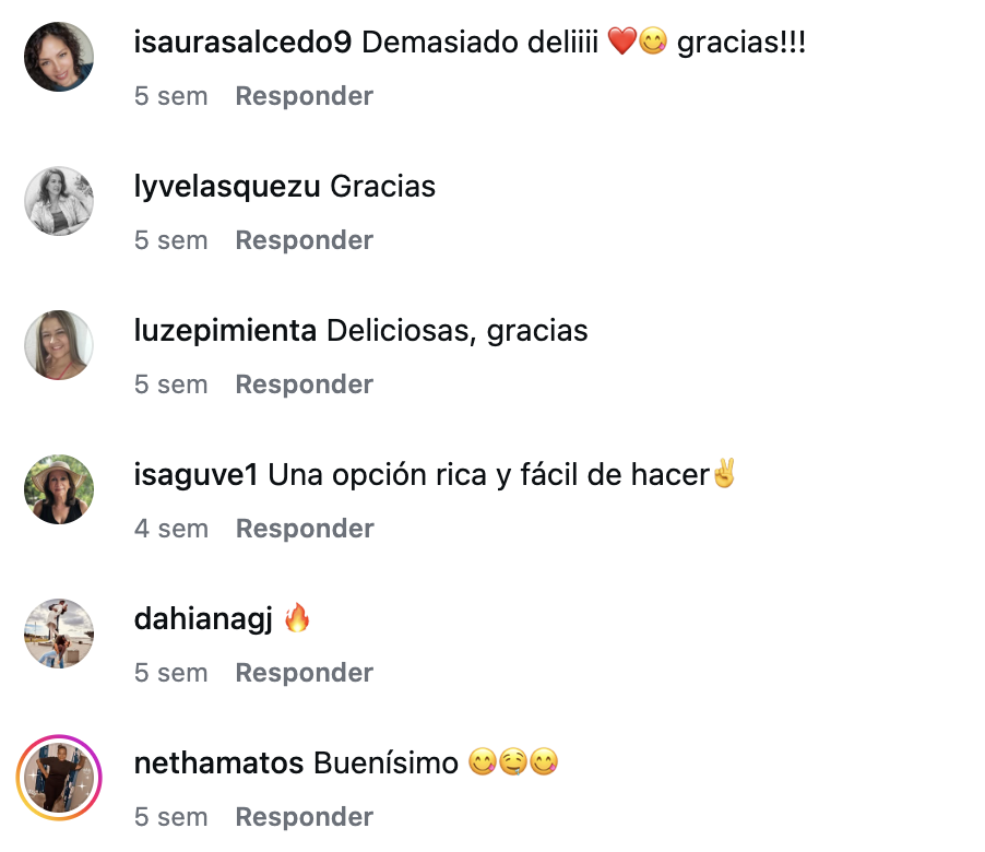 Comentarios reales de la comunidad sobre las recetas de Un Cocinero en Apuros, captura 3