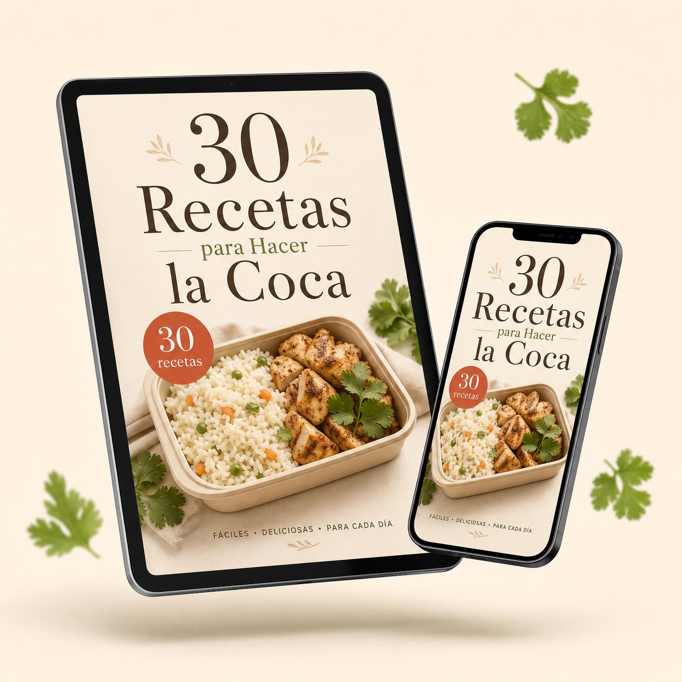 Portada del ebook 30 Recetas para Hacer la Coca